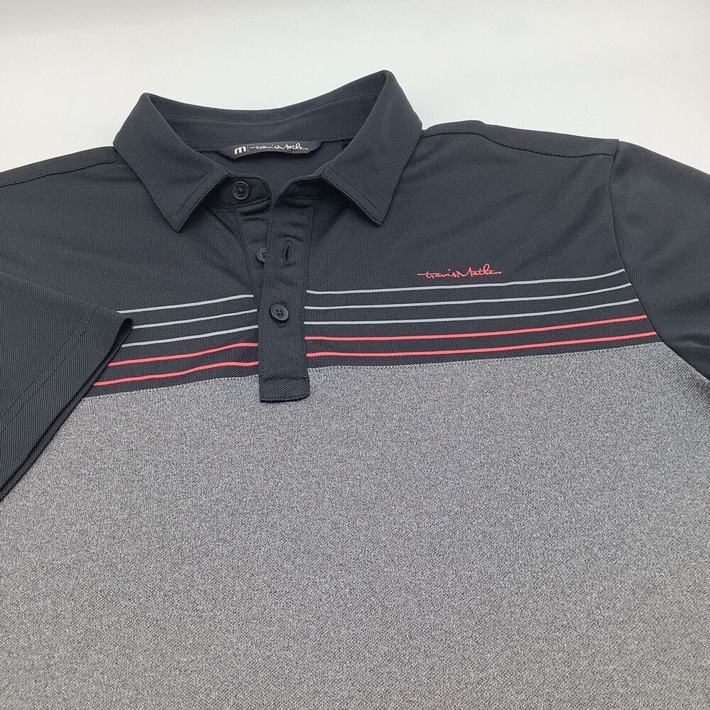 Travis Mathew‎ Mens Short Sleeve Golf Polo Size Medium